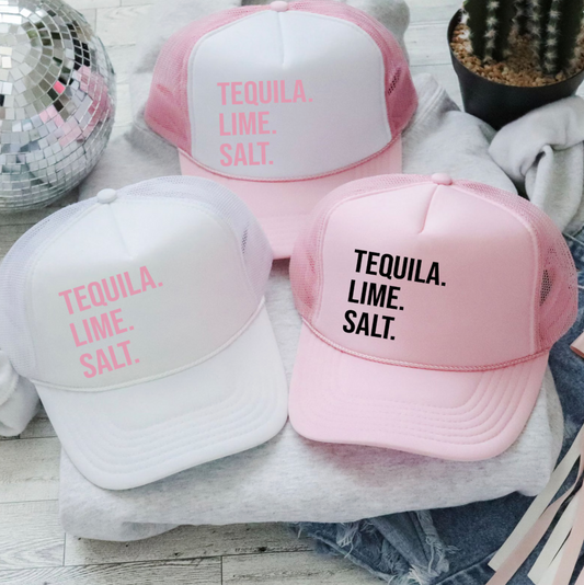Tequila Lime Salt Trucker Hat