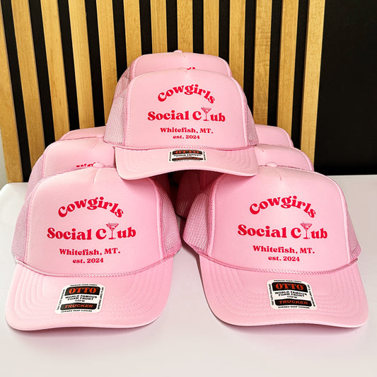 Custom Cowgirls Bachelorette Trucker Hats