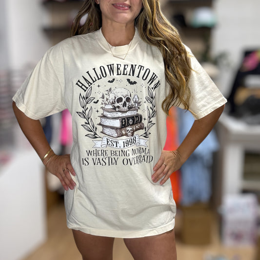 Halloweentown Retro Comfort Colors Halloween T-Shirt