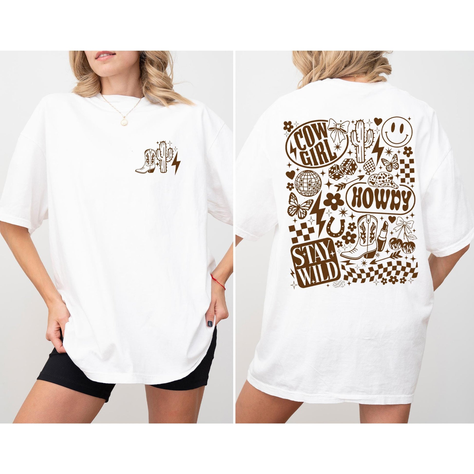 Comfort ColorsĀ® Western Howdy Shirt, Country Shirt, Western Cowgirl Shirt, Trendy Western Shirt, Southern Shirt, Country Concert Shirt