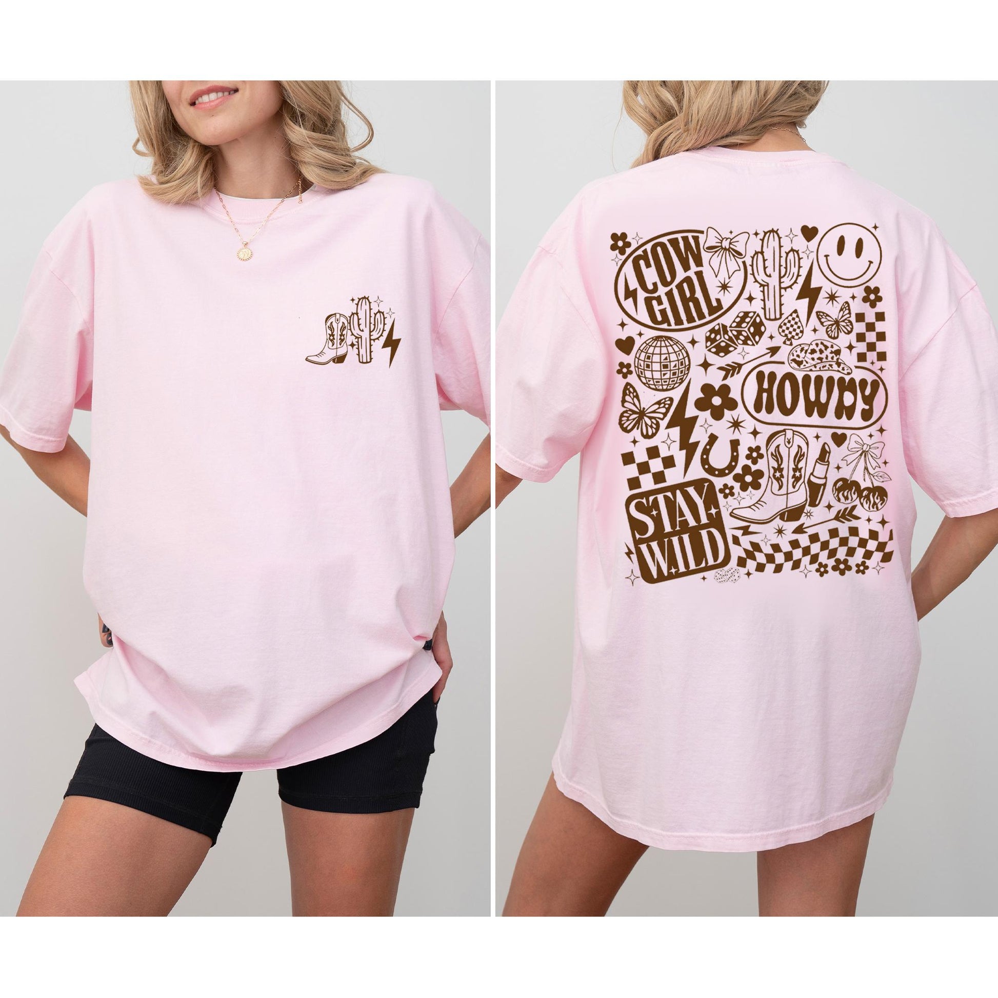 Comfort ColorsĀ® Western Howdy Shirt, Country Shirt, Western Cowgirl Shirt, Trendy Western Shirt, Southern Shirt, Country Concert Shirt
