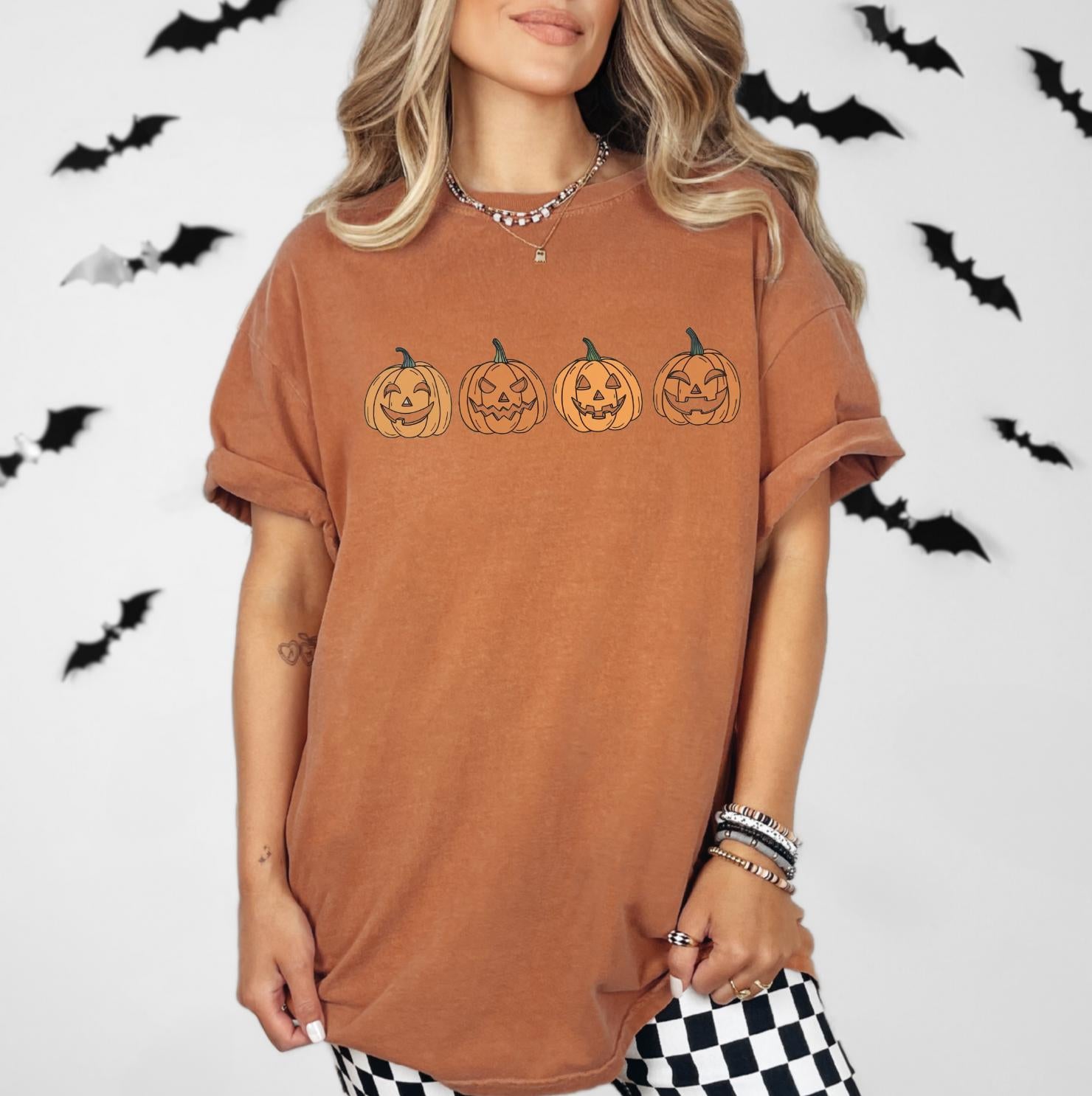 Halloween Shirt, Pumpkin Shirt, Screen print shirt, Pumpkin T Shirt, Pumpkin Tee