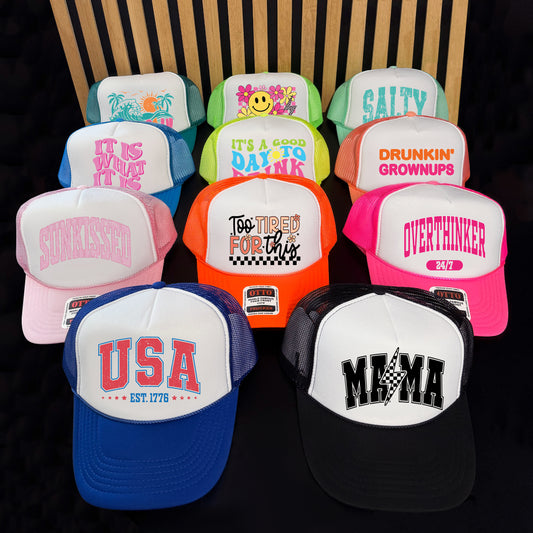 Pick Your Own Design Trucker Hat
