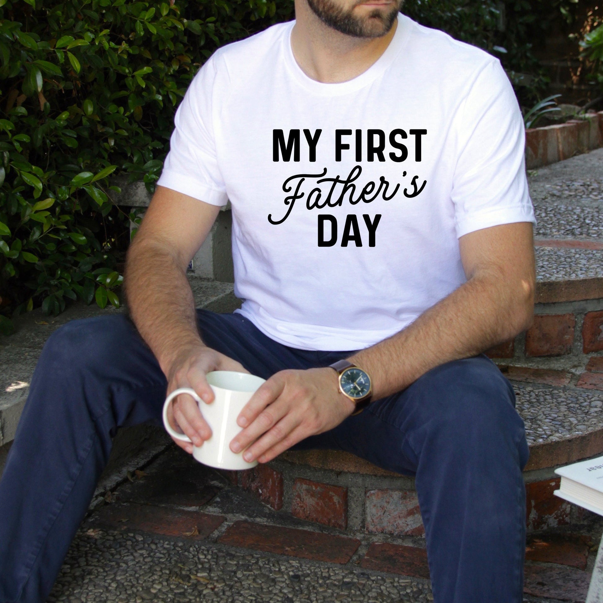 My First Fathers Day Shirt | Fathers day Gifts | First Fathers Day Shirt