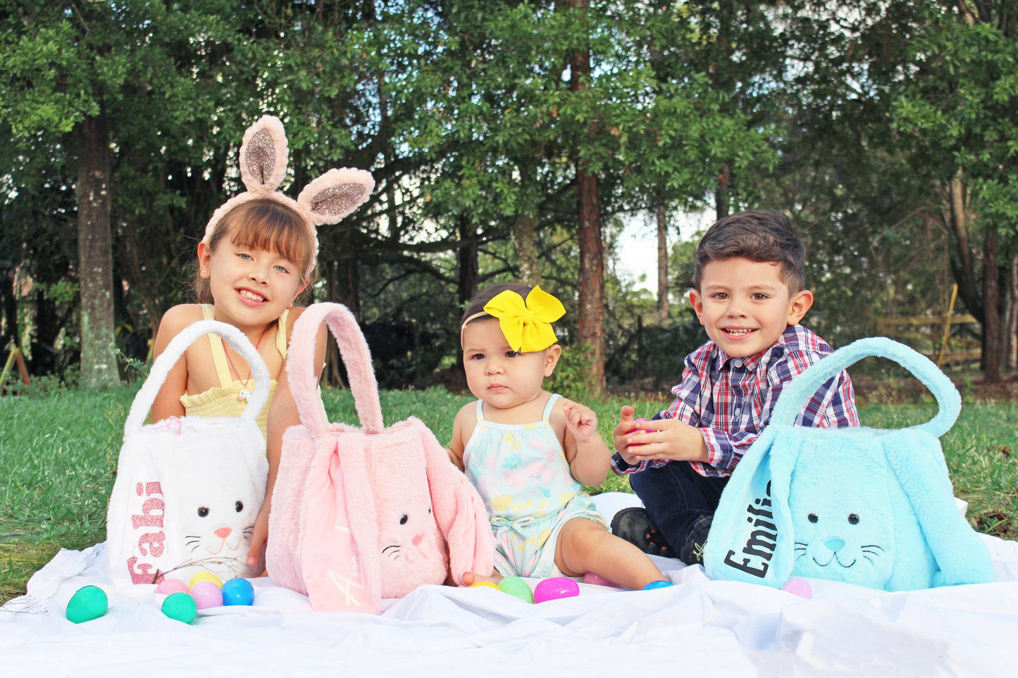 Personalized Easter Bunny Basket