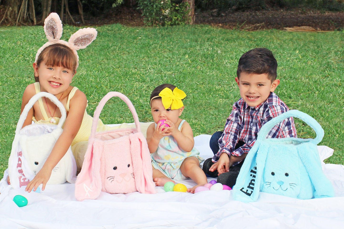 Personalized Easter Bunny Basket