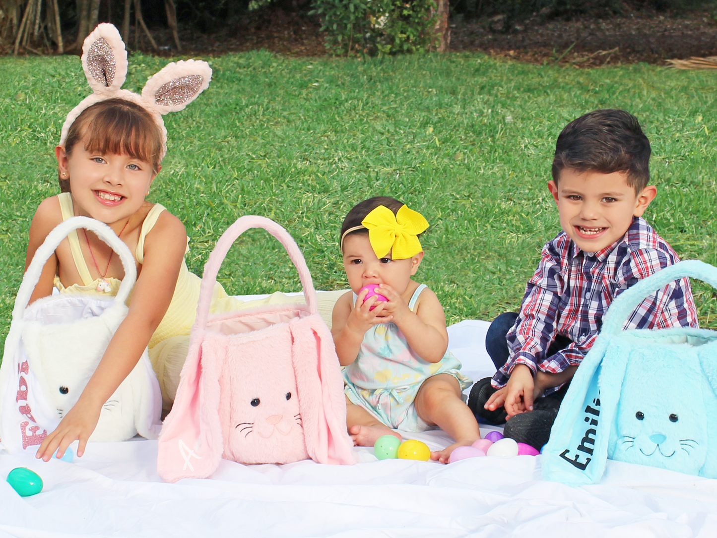 Personalized Easter Bunny Basket