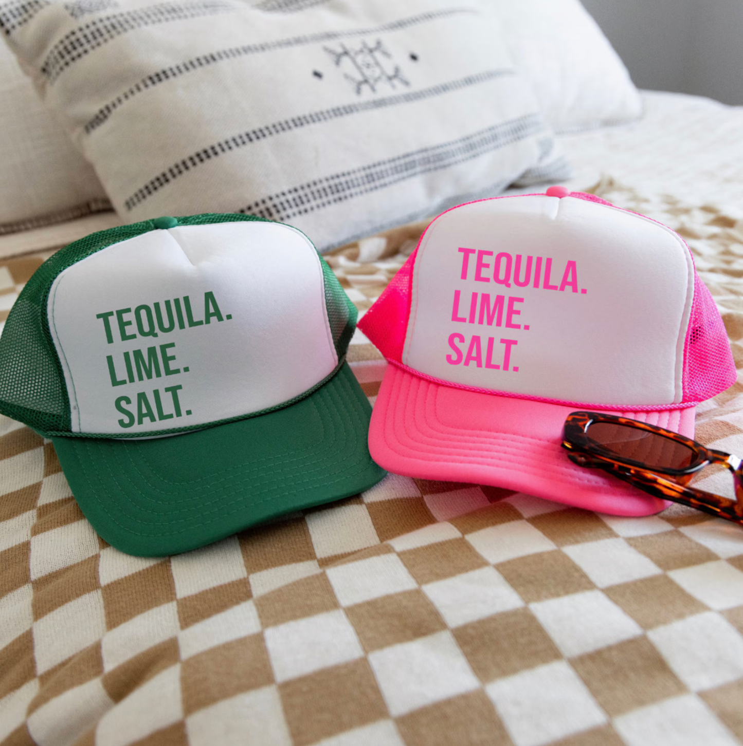 Tequila Lime Salt Trucker Hat
