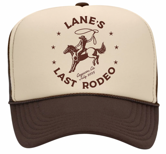 x10 Custom hats for Grace Donaldson