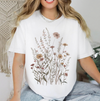 Wild Flower Graphic Sweatshirt or T-Shir, DTG Printed