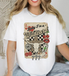 Baby I’m a Wildcard Vintage Vibe Sweatshirt or T-Shirt, DTG Printed