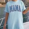 Patriotic Blue Mama T-Shirt or Sweatshirt, DTG Printed