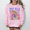 Stay Wild Colorful Leopard Sweatshirt or T-Shirt, DTG Printed