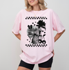 Retro Leopard Vibes Sweatshirt or T-Shirt, DTG Printed