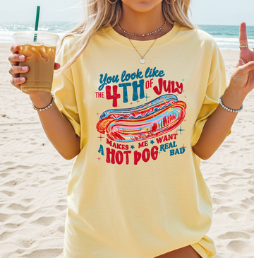 You Look Like the 4th of July Sweatshirt or T-Shirt, DTG Printed