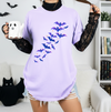 Girly Haunted House Halloween Sweatshirt or T-Shirt, DTG Printed