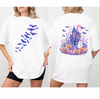 Girly Haunted House Halloween Sweatshirt or T-Shirt, DTG Printed