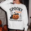 Spooky Season Cat & Pumpkin Sweatshirt or T-Shirt, DTG Printed