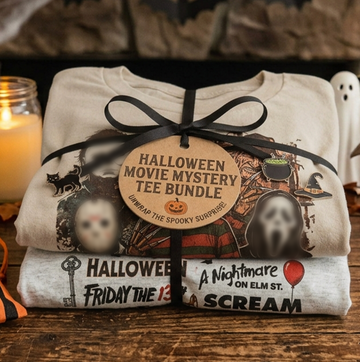 Mystery Halloween Friends Sweatshirt or T-Shirt, DTG Printed