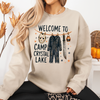 Welcome To Camp Crystal Lake  Halloween Sweatshirt or T-Shirt, DTG Printed