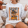Spooky Highland Cow Sweatshirt or T-Shirt, DTG Printed