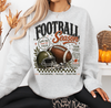 Football Season Sweatshirt or T-Shirt, DTG Printed