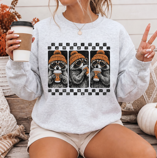 Rocco Beanie Fall Vibe Sweatshirt or T-Shirt, DTG Printed