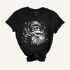 Vintage Bubble Gum Santa Black Graphic Tee