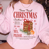 Farm Fresh Christmas Cookies Sweatshirt or T-Shirt DTG Printed