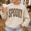Spooky Bat Letters Monochromatic Sweatshirt or T-Shirt, DTG Printed