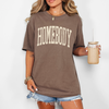 Custom Text Espresso Comfort Colors T-Shirt, DTG Printed