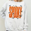 Paint Stroke Spooky with Bats Sweatshirt or T-Shirt, DTG Printed
