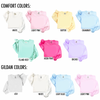 Long Sleeve T-Shirt, Pick A Design Option, DTG Printed