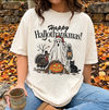 Happy HalloThankMas T-Shirt or Sweatshirt, DTG Printed