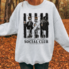 Skelly Girls Spooky Social Club T-Shirt or Sweatshirt, DTG Printed