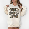 Camo Touchdown Football T-Shirt or Sweatshirt, DTG Printed