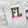 Custom Camo State Shirt or Sweatshirt, DTG Printed