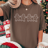 Gingerbread Men Lineup Shirt or Sweatshirt, DTG Printed