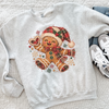 Christmas Plaid Vintage Gingerbread Shirt or Sweatshirt, DTG Printed