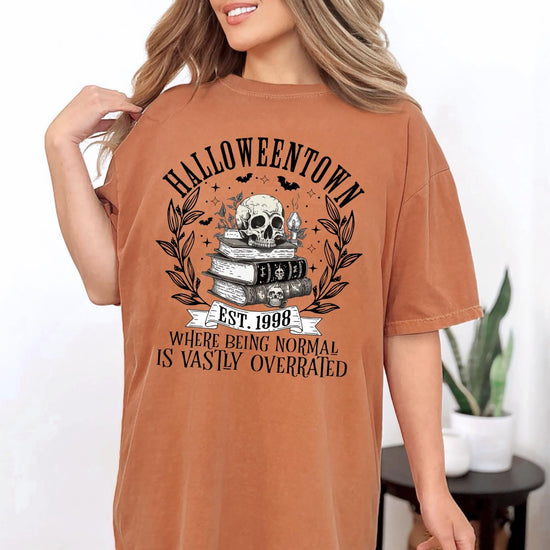 Halloweentown Shirt, Retro 90s Halloween Movie Tee, Vintage Spooky Halloween Town Shirt