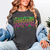 Mombie Neon Fluorescent Black Light Glow in the Dark Comfort Colors T-Shirt, Mombie T-Shirt, Mom Halloween Shirt, Halloween Mom T-shirts