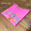 Ghosts Icons Neon Fluorescent Black Light Glow in the Dark Comfort Colors T-Shirt, Glow Halloween T-Shirt, Glow in the Dark Halloween Shirt