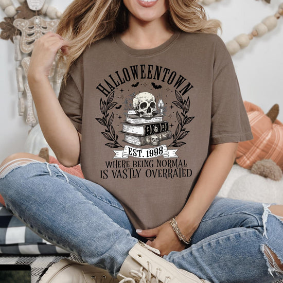 Halloweentown Shirt, Retro 90s Halloween Movie Tee, Vintage Spooky Halloween Town Shirt