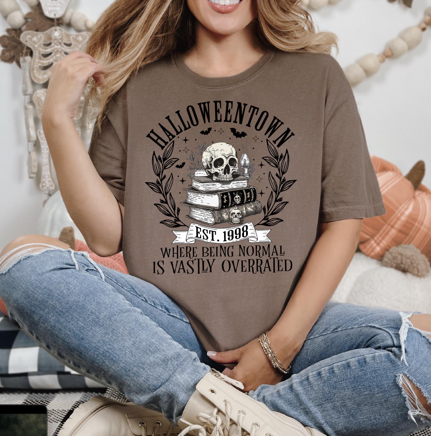 Halloweentown Shirt, Retro 90s Halloween Movie Tee, Vintage Spooky Halloween Town Shirt