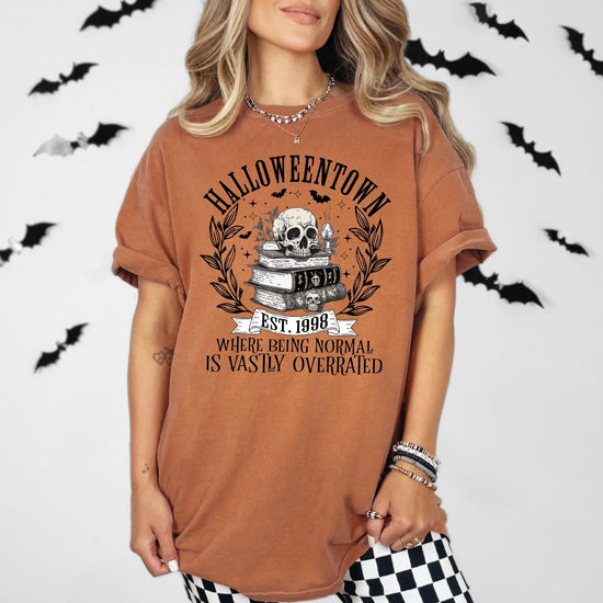 Halloweentown Shirt, Retro 90s Halloween Movie Tee, Vintage Spooky Halloween Town Shirt