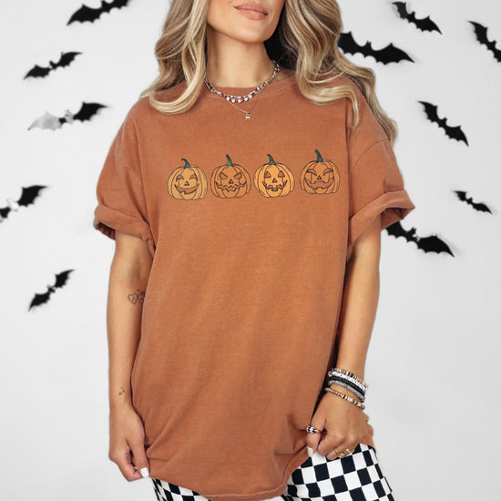 Halloween Shirt, Pumpkin Shirt, Screen print shirt, Pumpkin T Shirt, Pumpkin Tee