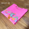 Ghosts Icons Neon Fluorescent Black Light Glow in the Dark Comfort Colors T-Shirt, Glow Halloween T-Shirt, Glow in the Dark Halloween Shirt