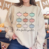 Cozy It's Fall Yall Sweatshirt T-Shirt, Halloween Sweatshirt or Tshirt, Pink Halloween, Trendy Halloween Outfit, Halloween Graphic Tee