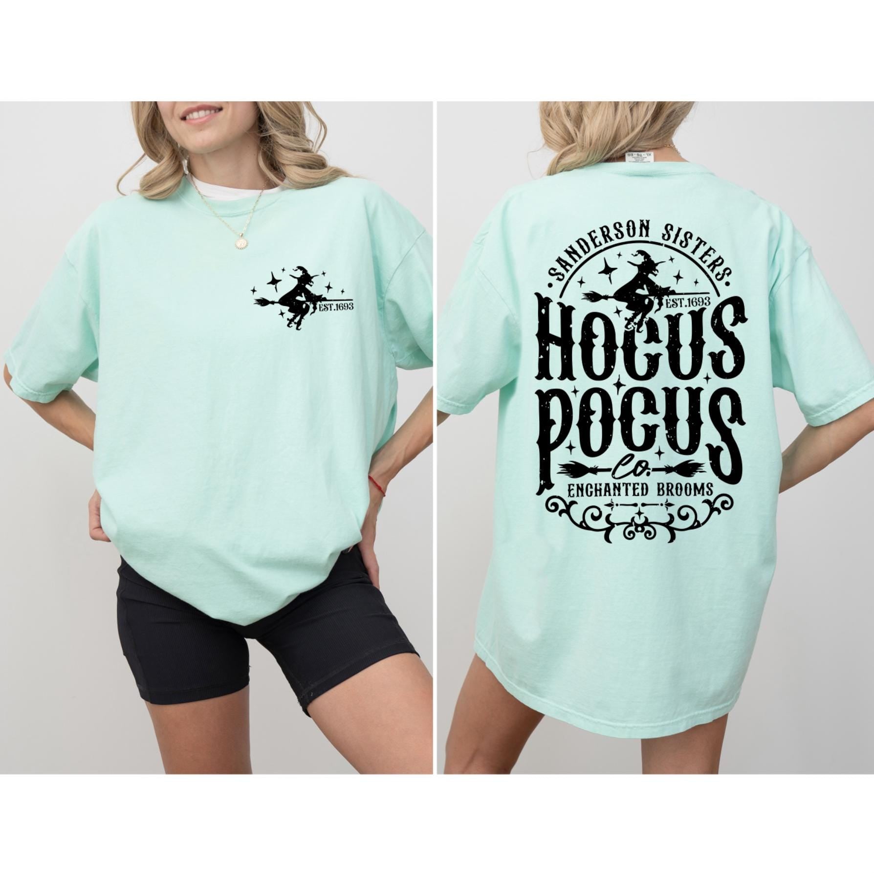 Hocus Pocus Sweatshirt T-Shirt, Halloween Sweatshirt or Tshirt, Hocus Pocus Halloween, Trendy Halloween Outfit, Halloween Graphic Tee
