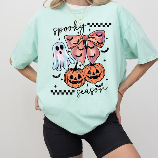 Spooky Season Shirt or Sweatshirt For Halloween Lovers, Trendy Spooky Shirt Gift Tee, Spooky Season Halloween Shirt